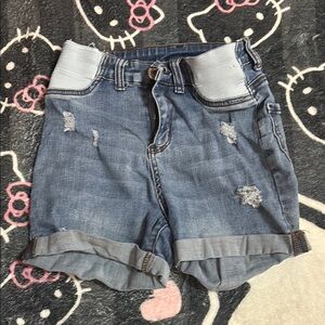 Stylish Blue Denim Kids Shorts